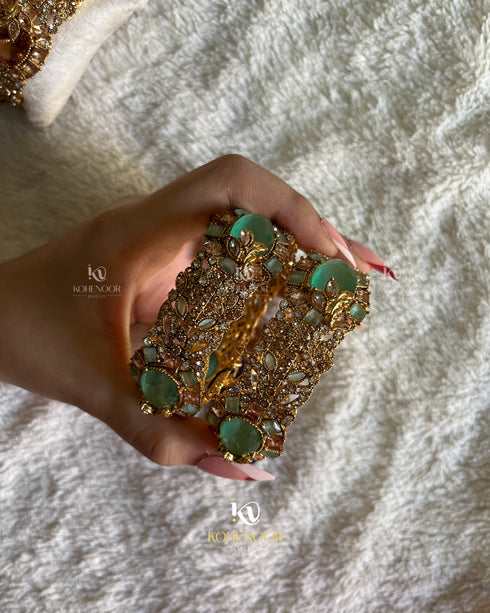 Celestia Zircon Bangles